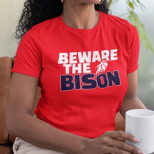 Beware The Bison - Howard Alumni Tee, Howard Univ Shirt, Howard Merch, Howard HBCU Hoodies & Sweatshirts, Bison Tees, College Apparel