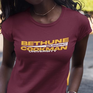 Bethune Cookman Flag Ed- Vintage Bethune Cookman Shirt, Bethune Cookman Wildcats HBCU Hoodies & Sweatshirts, College Apparel