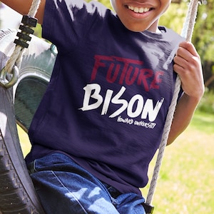 Future Bison Howard - Howard Alumni Tee, Vintage Howard Youth Shirt, Retro Howard, Howard HBCU Shirts, Bisons Tees, Youth College Apparel