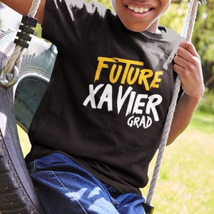 Future Xavier Grad - Vintage Xavier Gold Nuggets Apparel, Xavier Univ HBCU Alumni Tee, Retro Xavier Univ Homecoming Sweatshirt & Hoodie