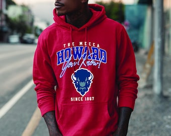 Howard - HU You Know! (Hoodie) - HBCU Homecoming and Graduation Apparel