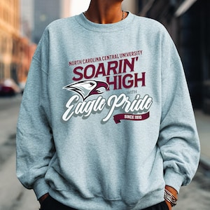 North Carolina Central University - Eagle Pride (Sweatshirt) - HBCU Homecoming and Graduation Apparel image 1