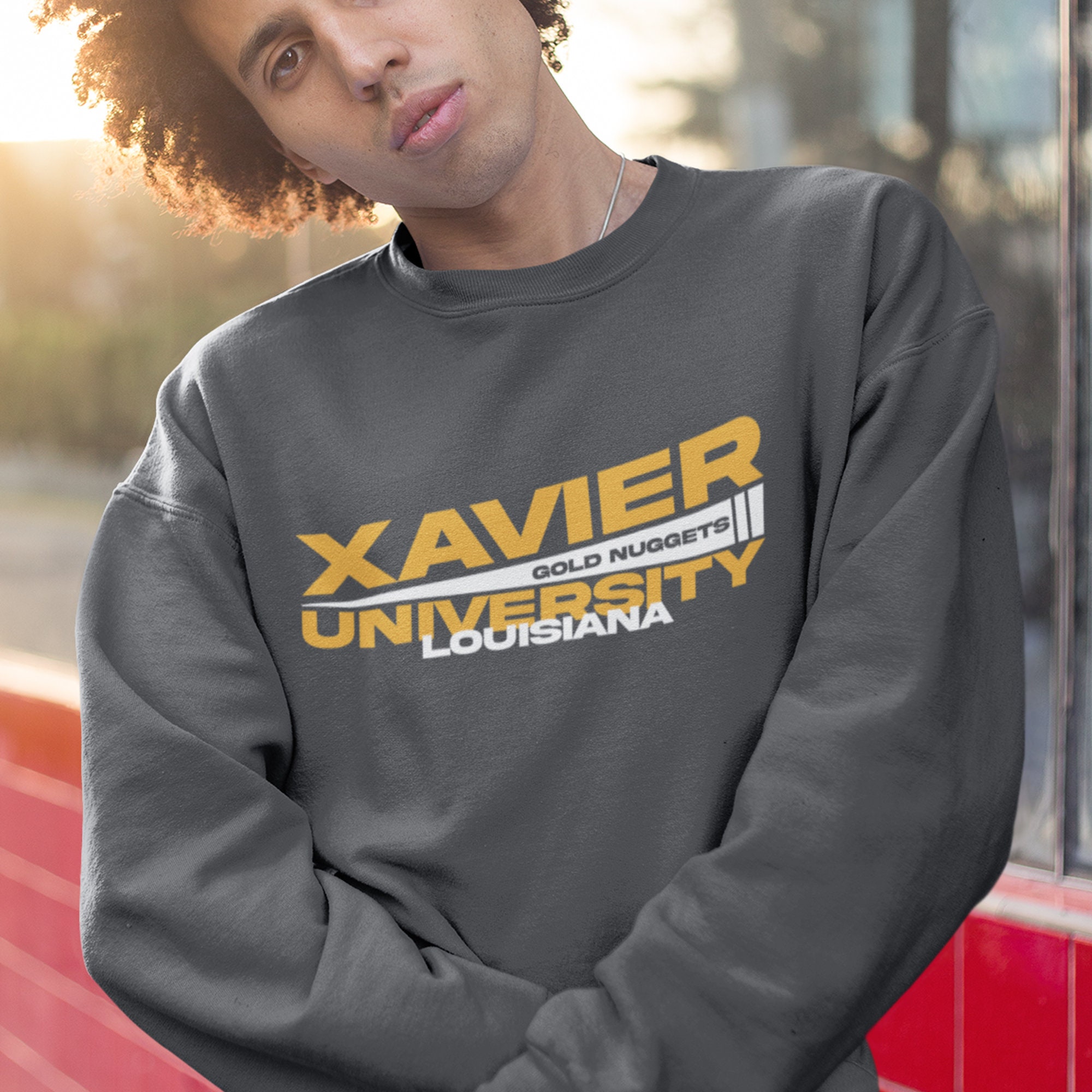 Xavier University of Louisiana Sweatshirts, Xavier University of Louisiana  Crew Sweatshirts