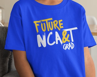 Future North Carolina A&T Grad (Unisex) - Aggie Homecoming Hoodies, Vintage Aggie Alumni Apparel, Retro Aggie HBCU Merch, NCAT Aggies Shirt