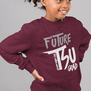 Future Texas Southern Grad - Vintage Texas Southern Tigers Youth Apparel, Retro Texas Southern Tigers Tee, Texas Southern Youth Shirts