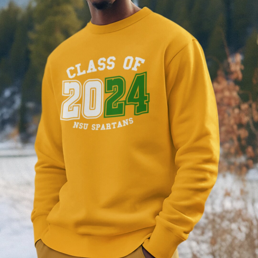 Norfolk State Class of YYYY - Norfolk Spartans, Retro NS U Apparel, Vintage Norfolk State Alumni 