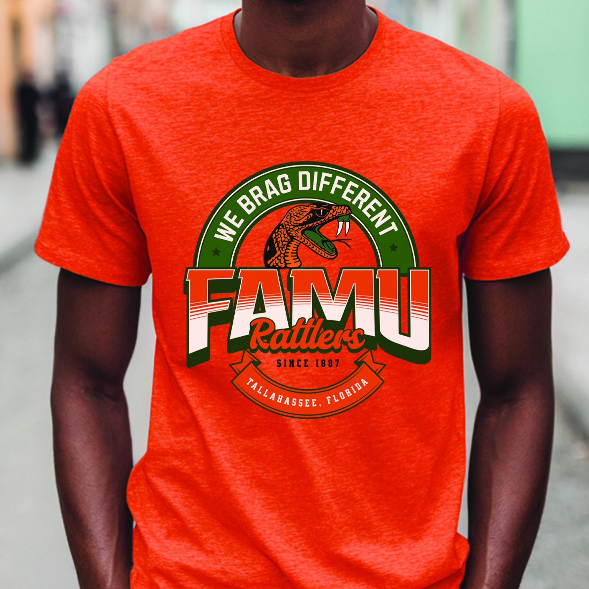 Florida A&M University - FAMU We Brag Different (t-shirt) - HBCU ...