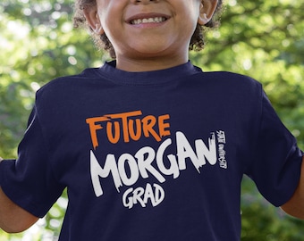 Future Morgan State Grad (Unisex) - Morgan State Youth Apparel, Retro Morgan State HBCU Merch, Morgan State Bears Alumni Youth Shirts