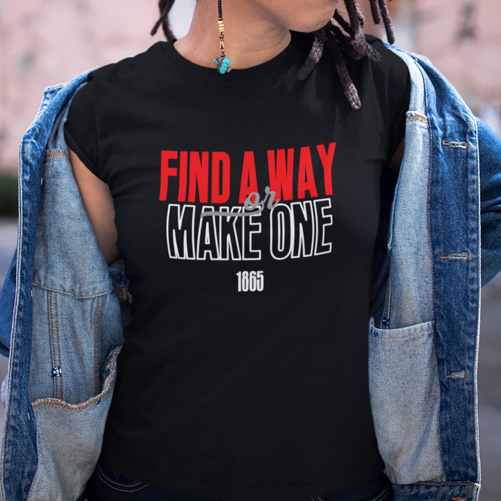 Find A Way, Or Make One - Retro Clark Atlanta Shirt, Panther Pride, CAU Tees, CAU Panthers Hoodies & Sweatshirts, Hbcu College Apparel