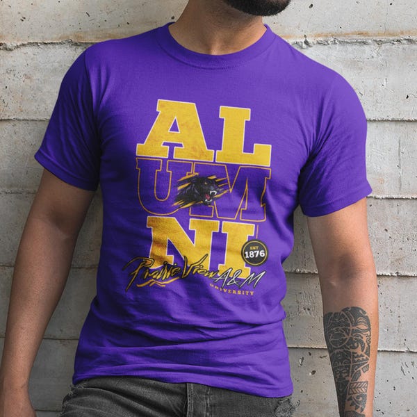 Prairie View University Alumni Signature Series (T-Shirt/Sweatshirt/Hoodie) HBCU Homecoming and Graduation Apparel