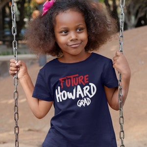 Future Howard Grad - Howard Alumni Tee, Vintage Howard Youth Shirt, Retro Howard, Howard HBCU Shirts, Bisons Tees, Youth College Apparel