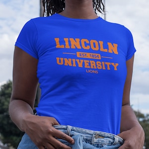 Lincoln Univ - Lincoln Lions, Retro Lincoln College Apparel, Lincoln HBCU Alumni Tee, Lincoln Homecoming Hoodies & Sweatshirts