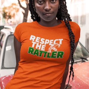 Respect The Rattler - FAM Univ Alumni Apparel, FAM Univ Homecoming, Vintage FL A&M Rattlers Shirt, FAm Univ Rattler Hoodie and Sweatshirt
