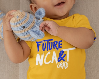 Future NCAT Aggie (Bodysuit) - North Carolina Aggie Kids, Aggie Youth Bodysuits, Aggie Infant Apparel, Aggie HBCU Mom, NCAT Aggies Bodysuit