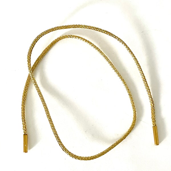 Gold Lurex Cord for Bracelets