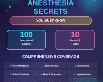 100 High-Yield Anesthesia Secrets
