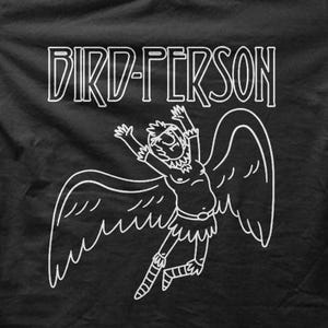 Camiseta de broma divertida de dibujos animados de persona pájaro M5670