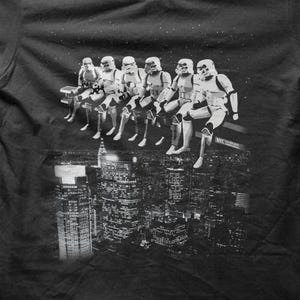 Stormtrooper Construction Joke Parody Sci-Fi T-shirt M5597