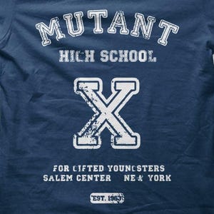Mutant High School X Men Movie Reference T-Shirt M5824