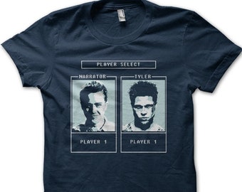 Fight Club Tyler Durden Player 1 cotton T-shirt