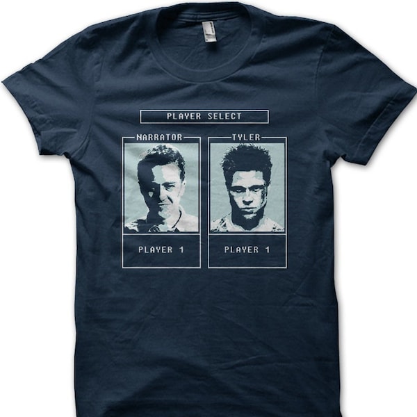 Fight Club Tyler Durden Player 1 cotton T-shirt