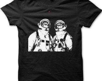 Chats dans l'espace Astro-chats de la NASA, voyage dans l'espace t-shirt drôle