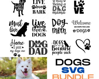 Digital SVG files for Dogs Coffee for Shirts and Canvas