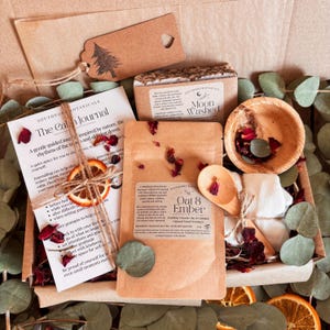 Winter Wellness Hamper with Mindfulness Journal, Soap, Balm & Clay Facial Mask | Relaxation Gift for Christmas | Thoughtful Self Care Gift