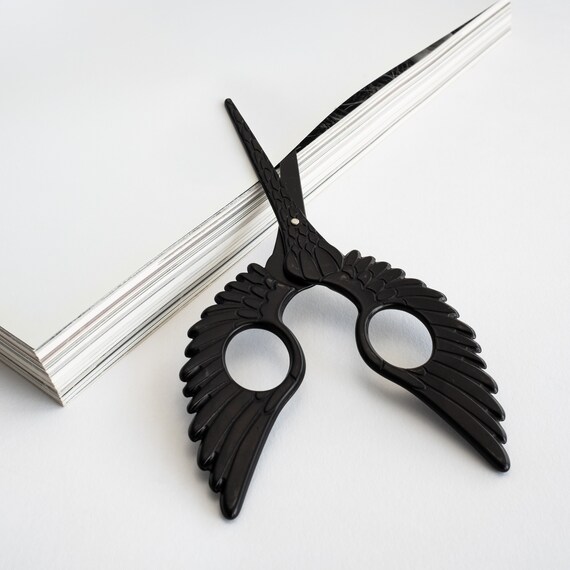 Angel Wings Scissors Minimalist Scissors Paper Scissors Etsy