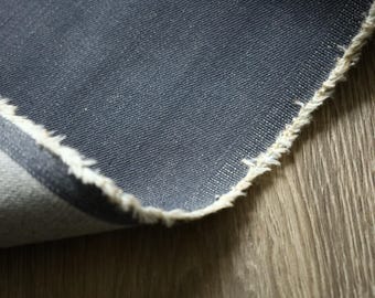 Tela vaquera - Gris slub cortada a medida