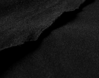 Lightweight Stretchy French Terry Fabric by the Yard - 260 GSM