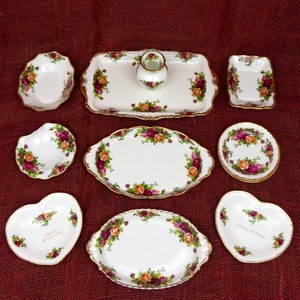Royal Albert Old Country Roses Dishes: Vintage English China, c1962-1973
