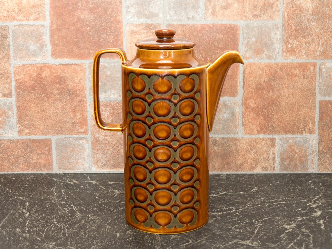 Vintage Hornsea Brontë Coffee Pot – Iconic 1970s British Stoneware. A ...