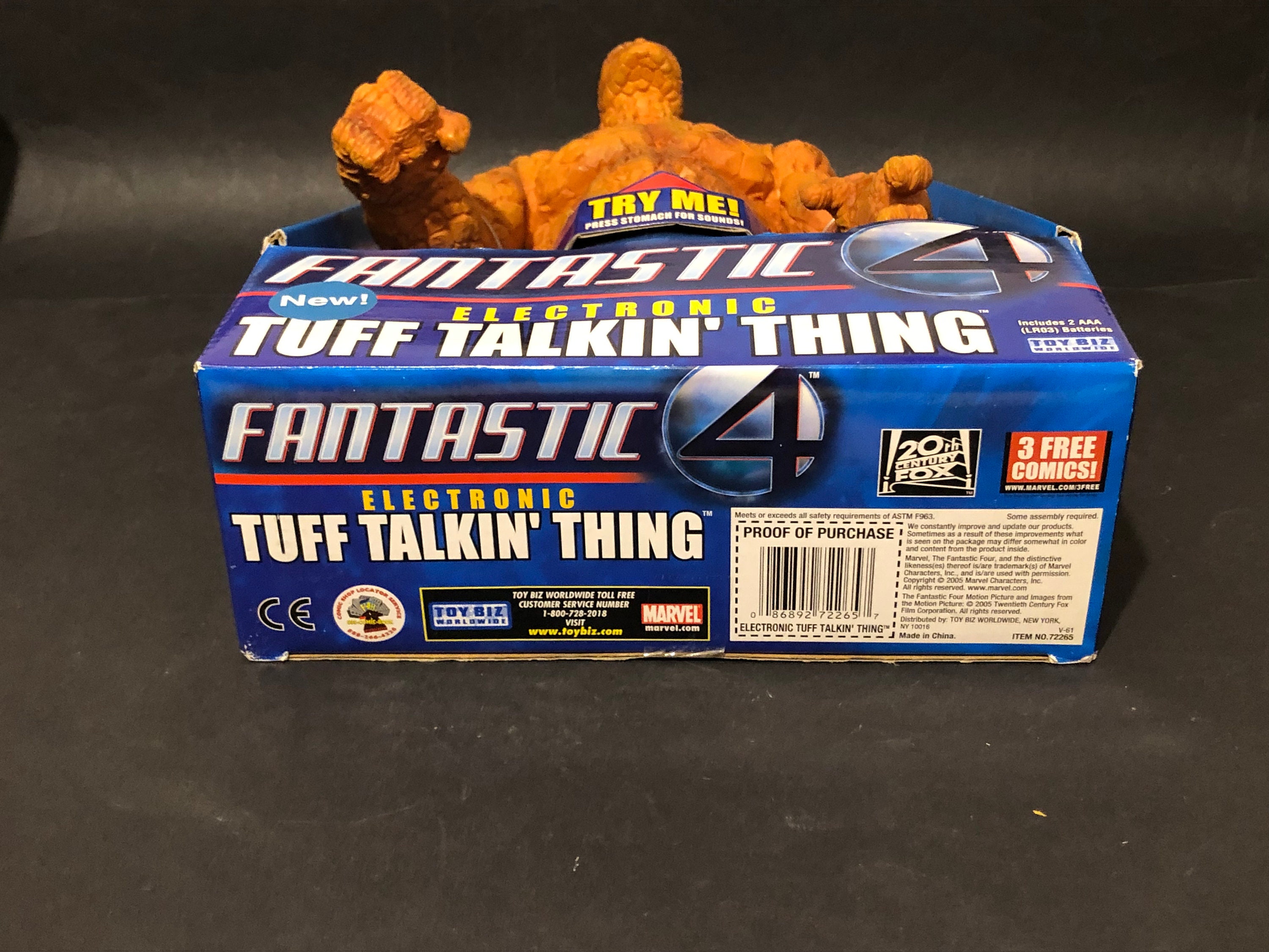 Toybiz Four Tuff Talkin' Thing Figure - 2005, Boxed - Etsy