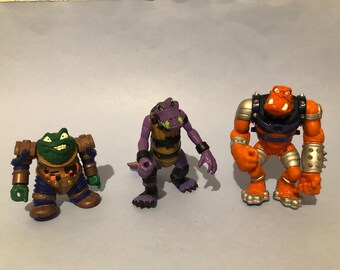 Figurine Bucky O’Hare – Astrocan Commander Dogstar – HASBRO 1991 – PVC 10cm
