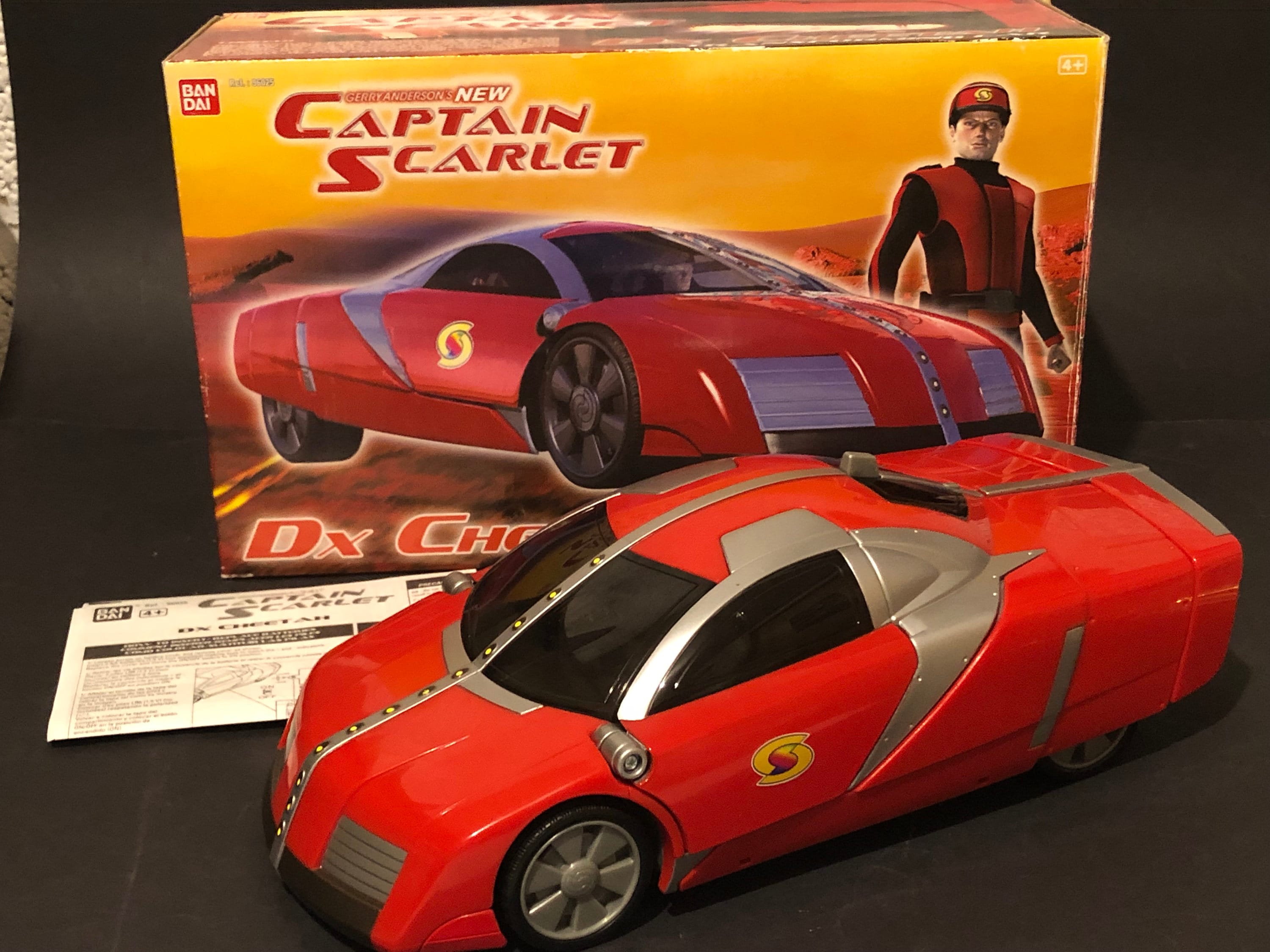 Bandai -gerry Anderson Captain Scarlet DX Cheetah Transforming Car