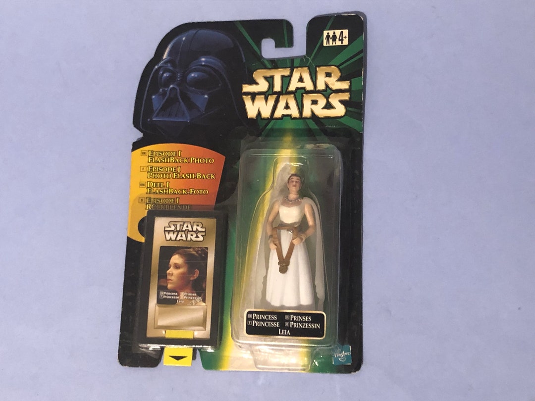 Figurine Star Wars Princesse Leia - Hasbro Flash Back 1999 - Occasion Très Bon état