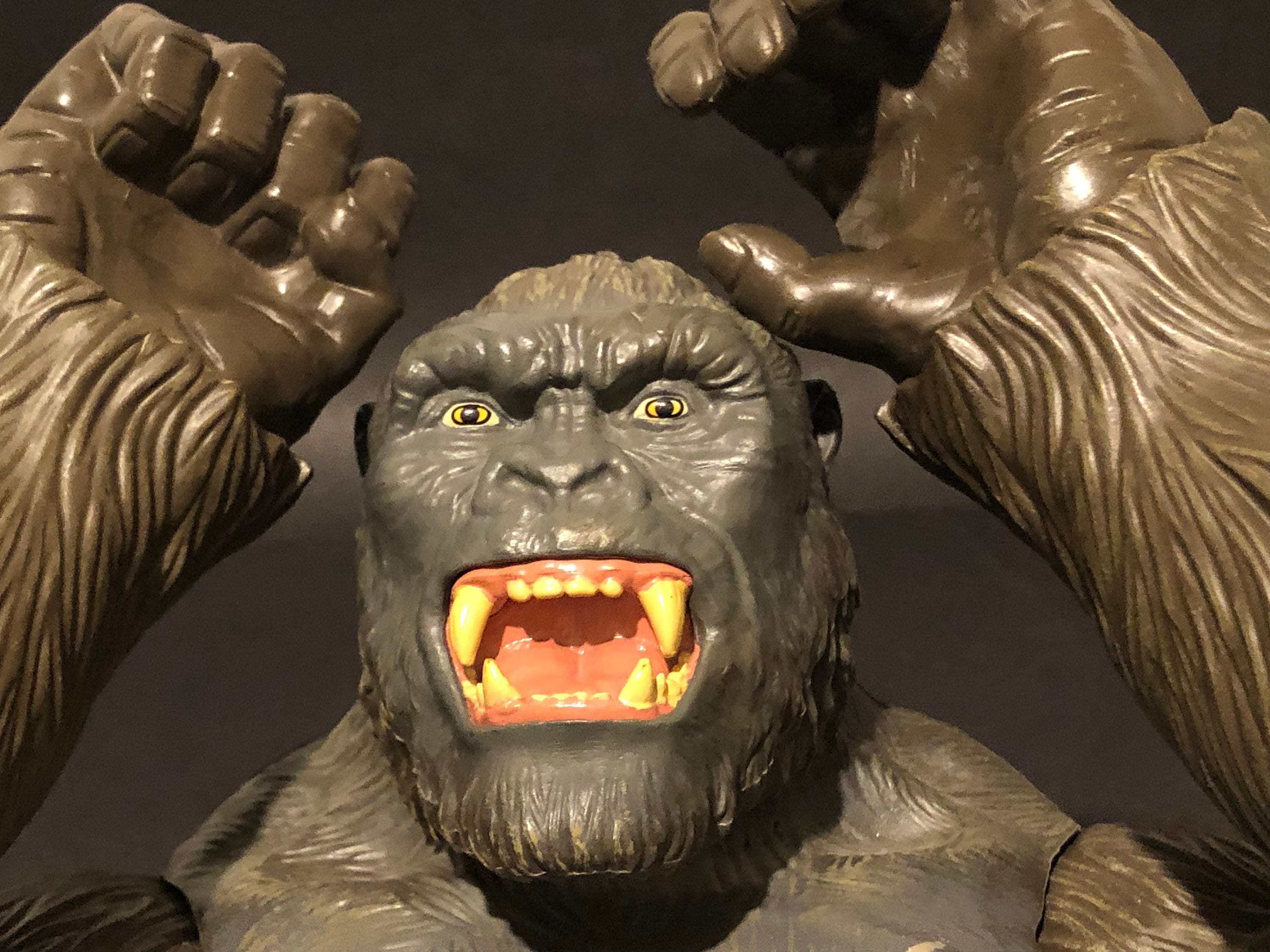 Large King Kong -skull Island Posable Gorilla Made by Lanards Toys