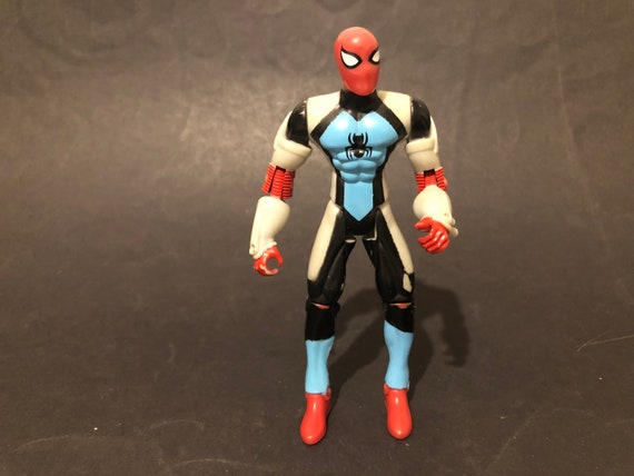 96年TOYBIZ製 model kits スパイダーマン spiderman 1996 Spider-Man w/ Web Swinging Action Universe Toy Biz