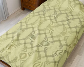 Cozy Velveteen Plush Blanket - Soft Decorative Throw for Home, Luxury Couch Cover, Outdoor Picnic Blanket, Holiday Gift