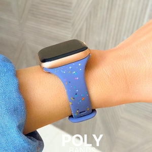 Slim Silicone Watch Band For Apple Watch 38mm 40mm 41mm 42mm 44mm 45mm 46mm 49mm, Replacement iWatch Band Strap Series 10 9 8 7 Ultra