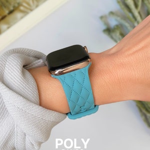 Silicone Braided Watch Band For Apple Watch 38mm 40mm 41mm 42mm 44mm 45mm 49mm, Waterproof iWatch Band Strap Series 9 8 7 6 Ultra B37