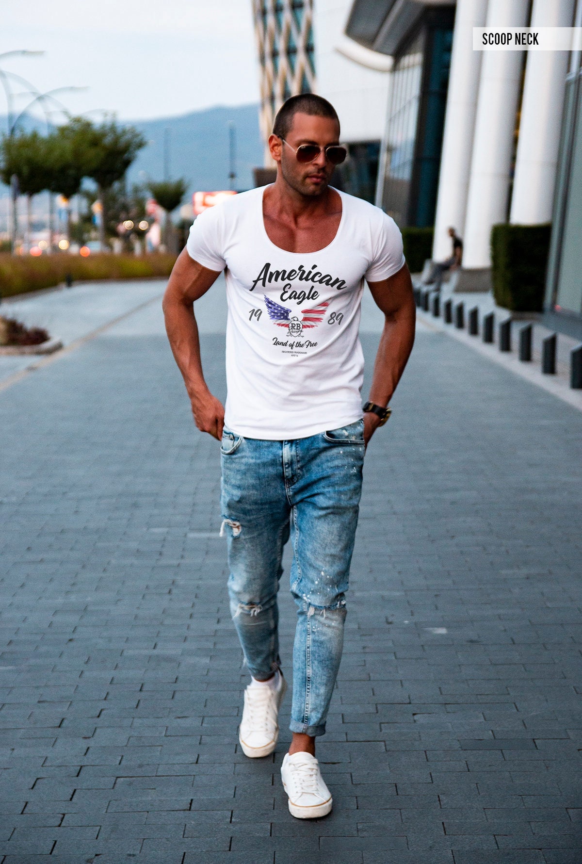 everyone billboard tee shirt ASH M ennoy - メルカリ