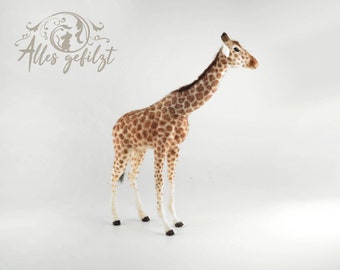 Giraffe, gefilzt