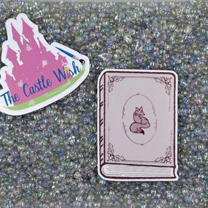 Once Upon a Ballad of a Fox and an Archer Book Vinyl Sticker Fantasy Sticker | Fantasy Book | Fantasy Reader | Bookish Sticker | Kindle