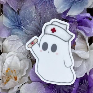 Ghost Nurse Sticker