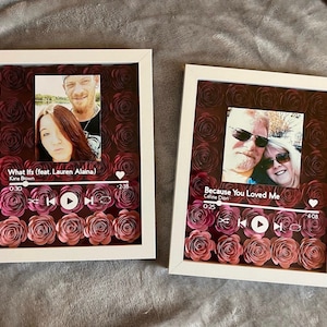 Flower Music Shadow Box - Etsy