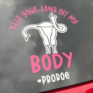 Pro Choice Car Sticker