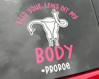 Pro Choice Car Sticker