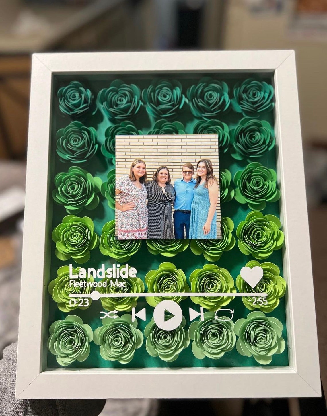 Flower Music Shadow Box - Etsy